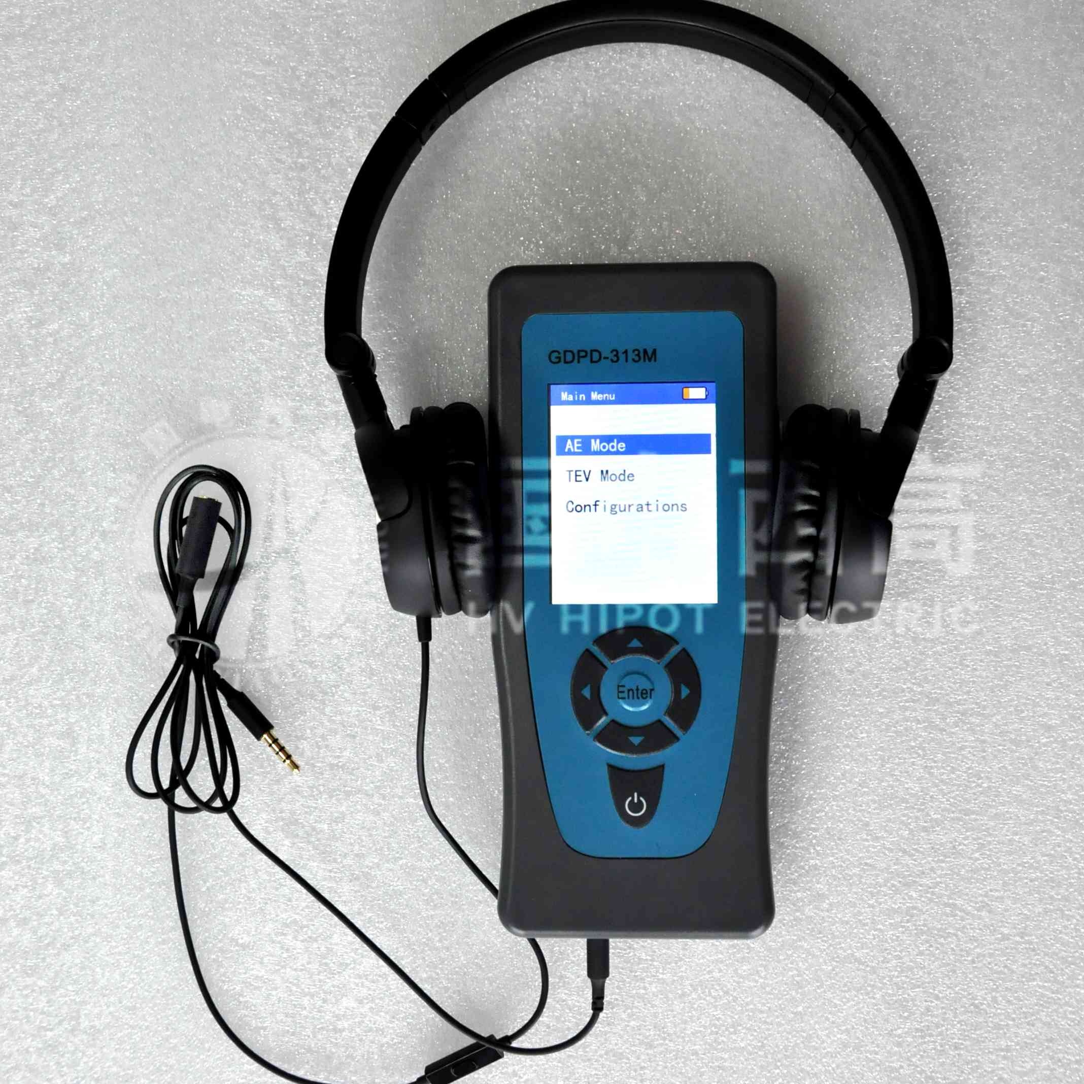 手持式開關柜局放檢測儀主機和耳機